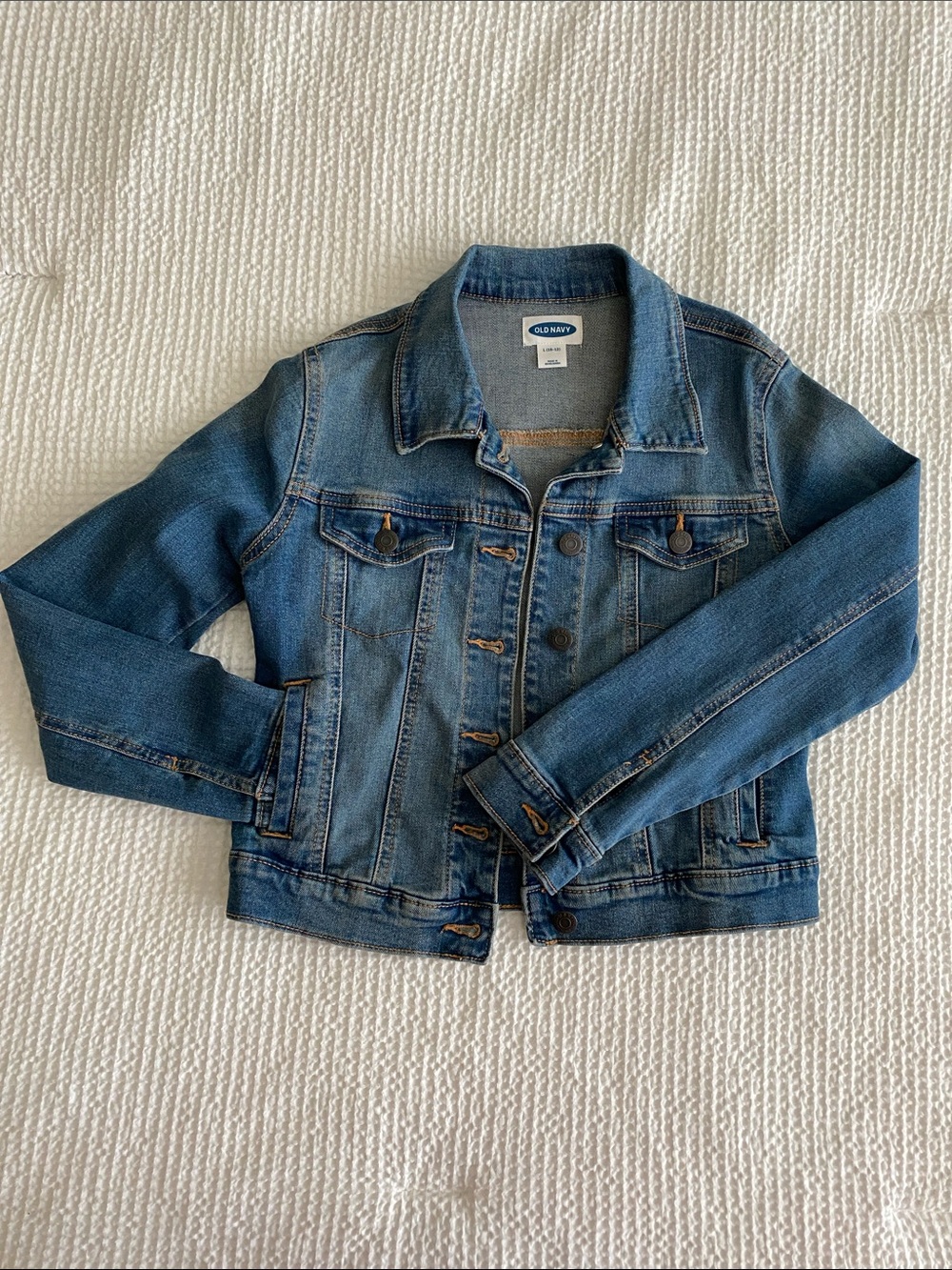 Old Navy Medium Wash Blue Denim Jacket